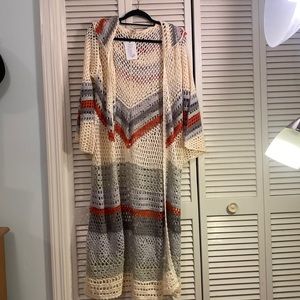 Hooded Long Cardigan POL women’s size medium